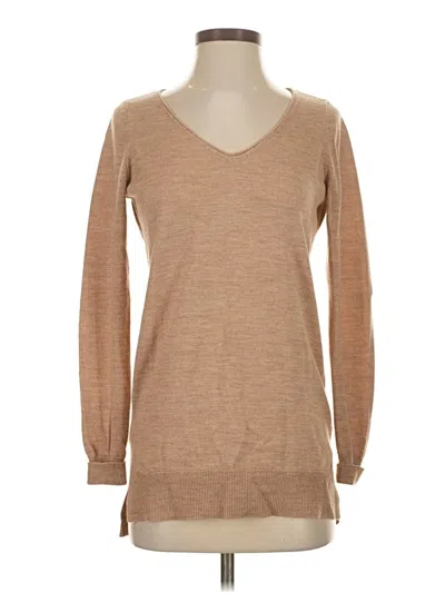 Pre-owned Ann Taylor Pullover Sweater In Brown