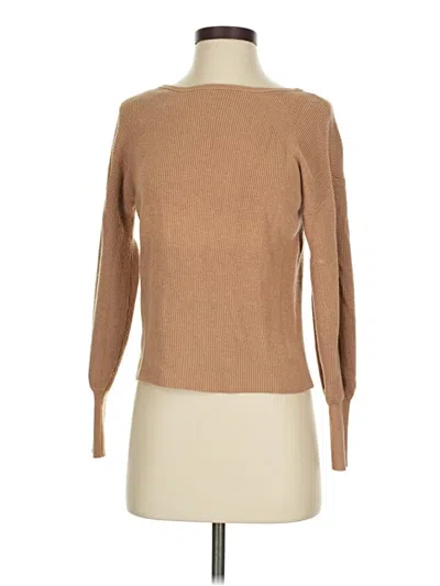 Pre-owned Ann Taylor Pullover Sweater In Brown