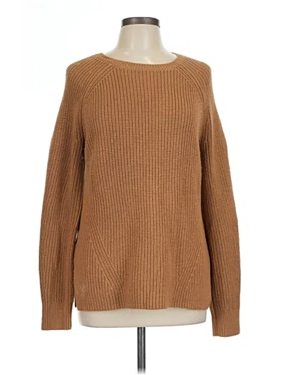Pre-owned Ann Taylor Pullover Sweater In Brown