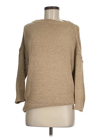 Pre-owned Ann Taylor Pullover Sweater In Brown