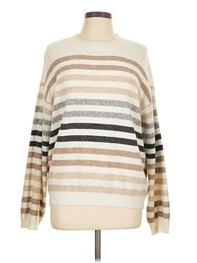 Pre-owned Ann Taylor Pullover Sweater In Brown