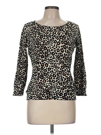 Pre-owned Ann Taylor Pullover Sweater In Brown