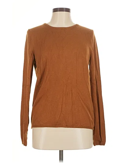 Pre-owned Ann Taylor Pullover Sweater In Brown