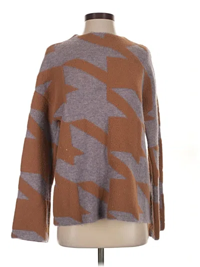 Pre-owned Ann Taylor Pullover Sweater In Brown
