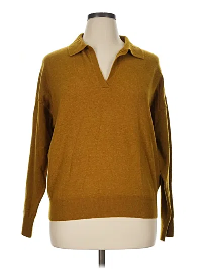 Pre-owned Ann Taylor Pullover Sweater In Brown