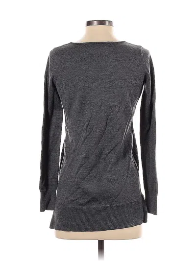 Pre-owned Ann Taylor Pullover Sweater In Gray