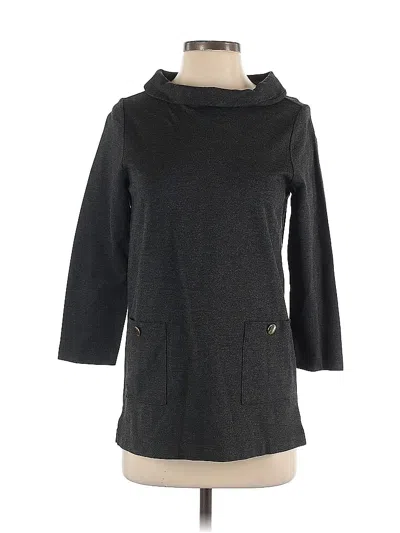 Pre-owned Ann Taylor Pullover Sweater In Gray