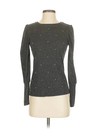 Pre-owned Ann Taylor Pullover Sweater In Gray