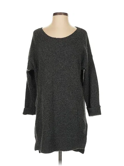 Pre-owned Ann Taylor Pullover Sweater In Gray