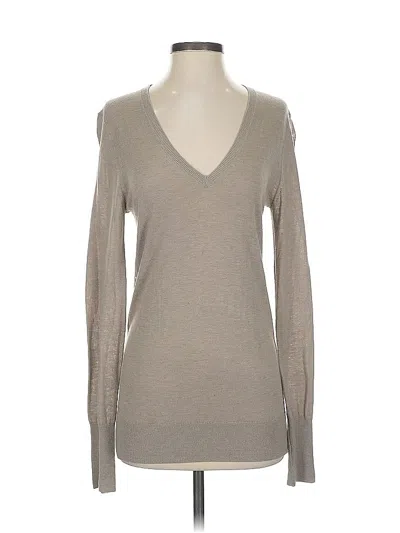 Pre-owned Ann Taylor Pullover Sweater In Gray