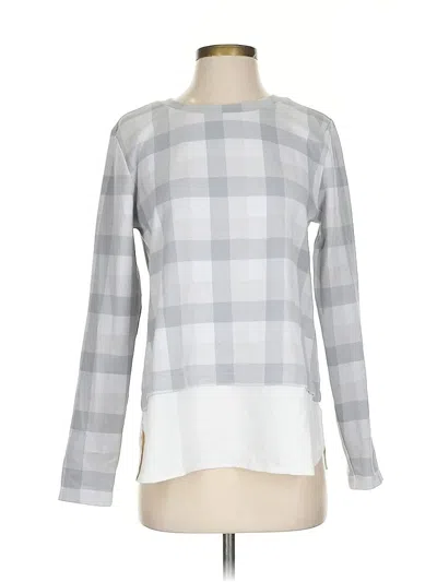 Pre-owned Ann Taylor Pullover Sweater In Gray