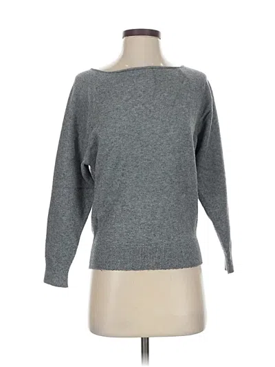 Pre-owned Ann Taylor Pullover Sweater In Gray