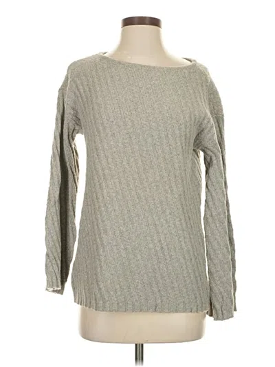 Pre-owned Ann Taylor Pullover Sweater In Gray