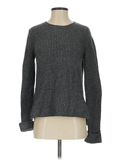 Pre-owned Ann Taylor Pullover Sweater In Gray