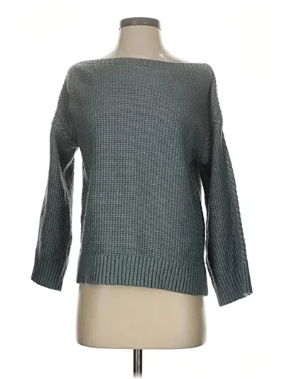 Pre-owned Ann Taylor Pullover Sweater In Gray