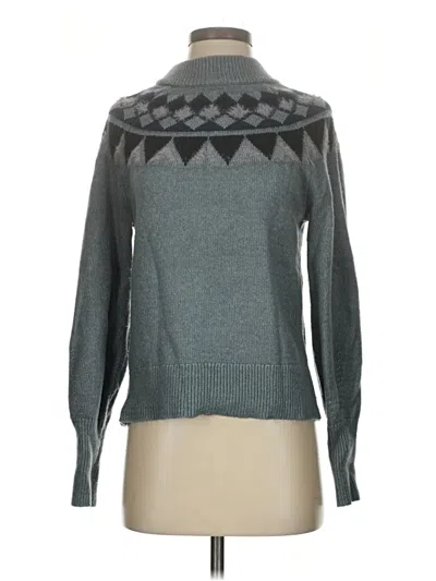 Pre-owned Ann Taylor Pullover Sweater In Gray