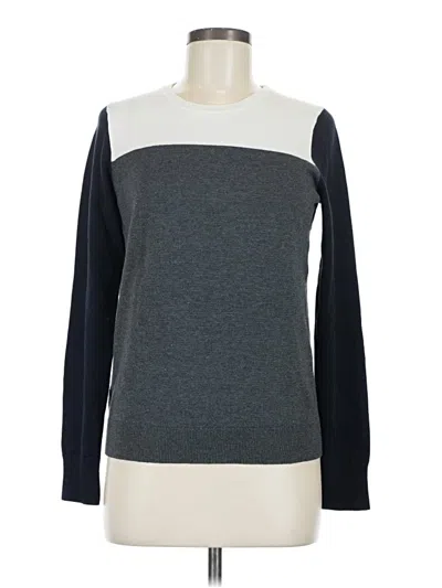 Pre-owned Ann Taylor Pullover Sweater In Gray