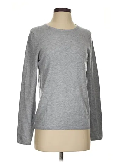 Pre-owned Ann Taylor Pullover Sweater In Gray