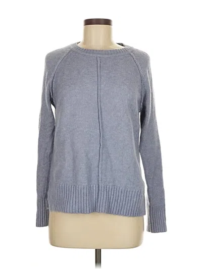 Pre-owned Ann Taylor Pullover Sweater In Gray