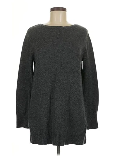 Pre-owned Ann Taylor Pullover Sweater In Gray