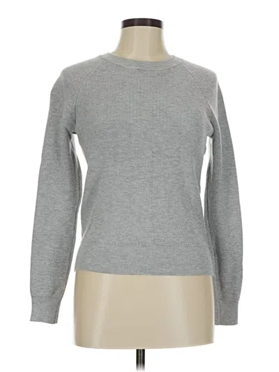 Pre-owned Ann Taylor Pullover Sweater In Gray