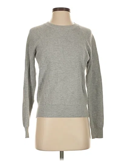 Pre-owned Ann Taylor Pullover Sweater In Gray