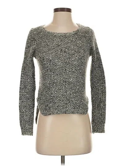 Pre-owned Ann Taylor Pullover Sweater In Gray