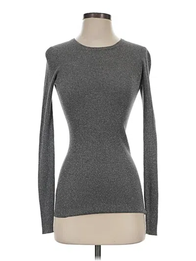Pre-owned Ann Taylor Pullover Sweater In Gray