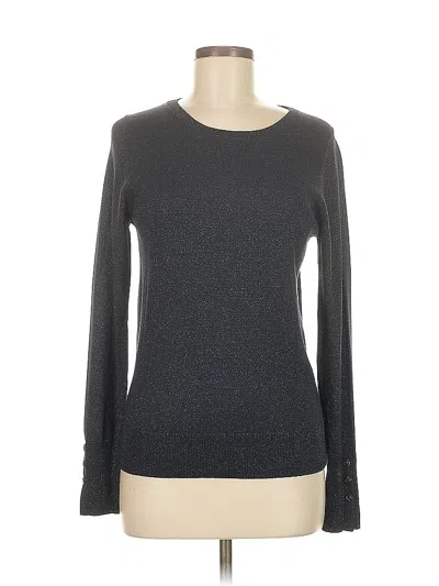 Pre-owned Ann Taylor Pullover Sweater In Gray