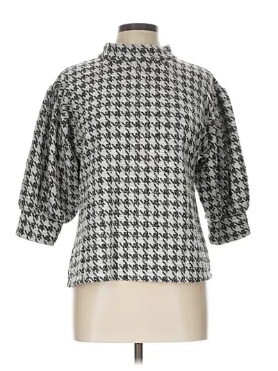 Pre-owned Ann Taylor Pullover Sweater In Gray