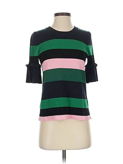 Pre-owned Ann Taylor Pullover Sweater In Green