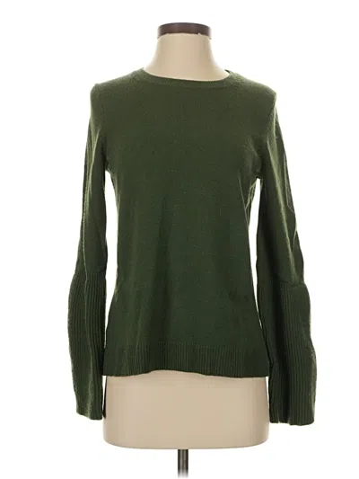 Pre-owned Ann Taylor Pullover Sweater In Green