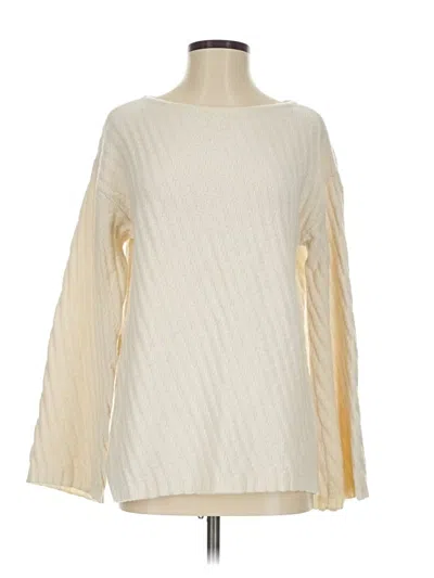 Pre-owned Ann Taylor Pullover Sweater In Ivory