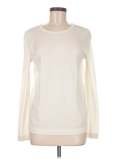 Pre-owned Ann Taylor Pullover Sweater In Ivory