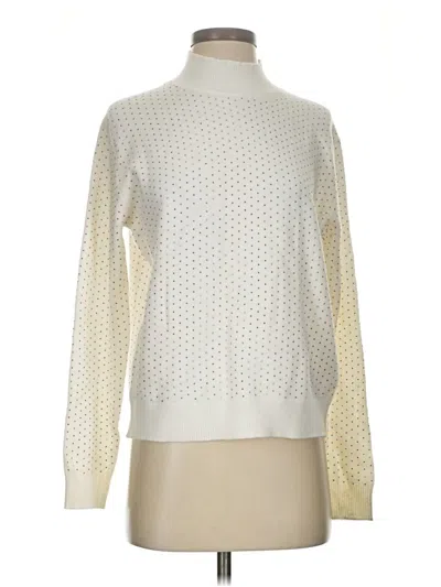 Pre-owned Ann Taylor Pullover Sweater In Ivory