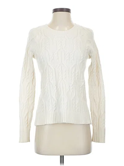 Pre-owned Ann Taylor Pullover Sweater In Ivory