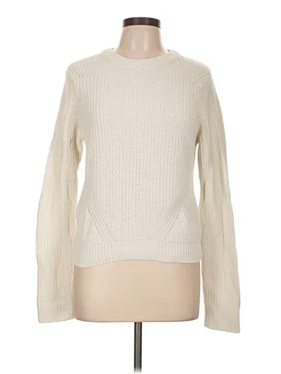 Pre-owned Ann Taylor Pullover Sweater In Ivory
