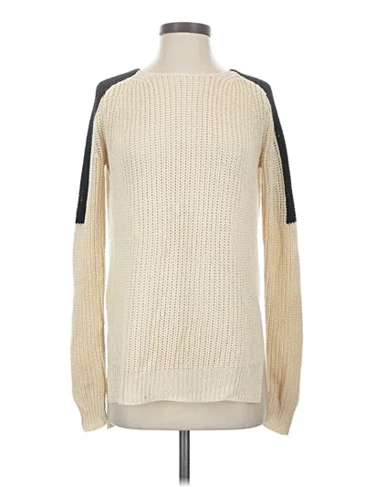 Pre-owned Ann Taylor Pullover Sweater In Ivory