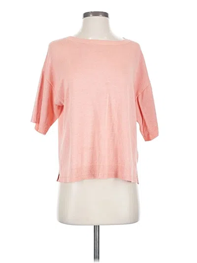 Pre-owned Ann Taylor Pullover Sweater In Pink