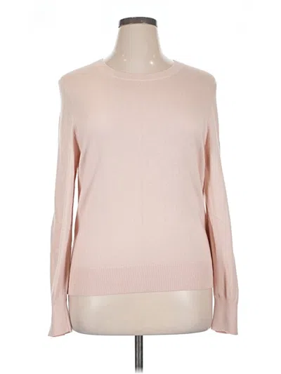 Pre-owned Ann Taylor Pullover Sweater In Pink