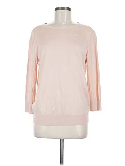 Pre-owned Ann Taylor Pullover Sweater In Pink