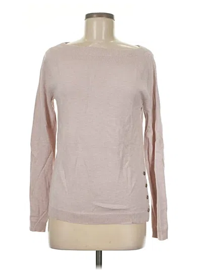 Pre-owned Ann Taylor Pullover Sweater In Pink