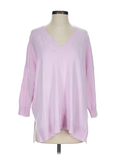 Pre-owned Ann Taylor Pullover Sweater In Pink