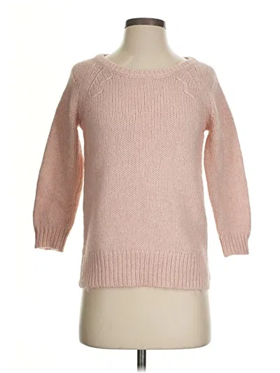 Pre-owned Ann Taylor Pullover Sweater In Pink