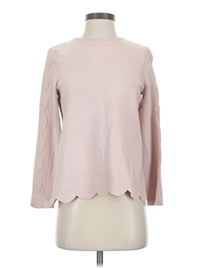 Pre-owned Ann Taylor Pullover Sweater In Pink