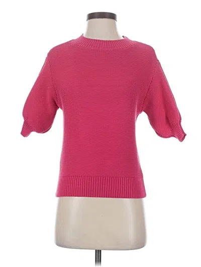 Pre-owned Ann Taylor Pullover Sweater In Pink
