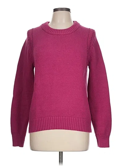 Pre-owned Ann Taylor Pullover Sweater In Pink
