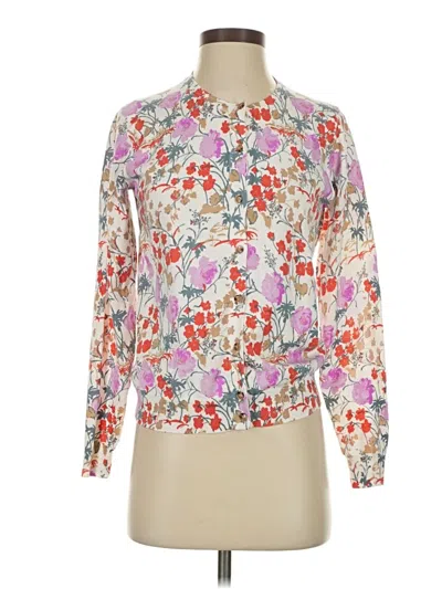 Pre-owned Ann Taylor Pullover Sweater In Purple