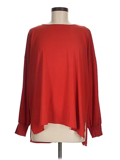 Pre-owned Ann Taylor Pullover Sweater In Red