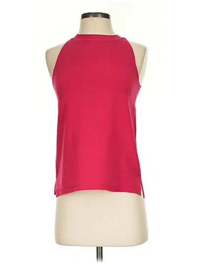 Pre-owned Ann Taylor Pullover Sweater In Red